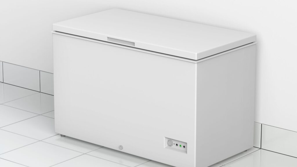 Old Refrigerator and Freezer