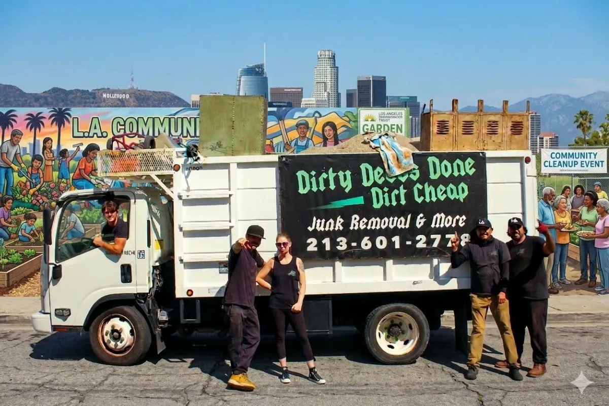 dirty junk removal crew